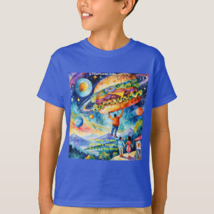T-shirt Rick London Vegan voit Meateator dans l'espace drô