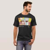 T-shirt Rick Ouverture des yeux de Morty Citation graphiqu (Devant entier)