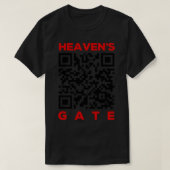 T-shirt Rick Roll QR Code Heavens Gate Cult (Design devant)