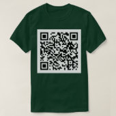 T-shirt Rick Roll QR Code Mug (Design devant)