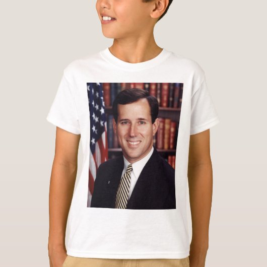 T-shirt Rick Santorum (Devant)