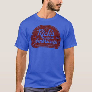 T-shirt Ricks Cafe Americain