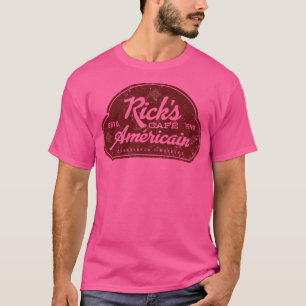 T-shirt Ricks Cafe Americain