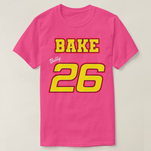T-shirt Ricky Bobby Cal Naughton Jr SHAKE AND BAKE (Design devant)