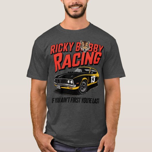 T-shirt Ricky Bobby Racing (Devant)