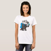 T-shirt Ricky Raccoon | Selfie Badger Boomer (Devant entier)