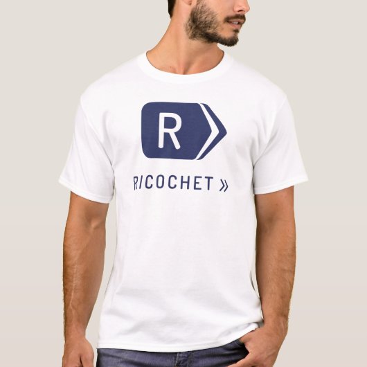 T-shirt Ricochet 4.0 Teinture légère de base (Devant)