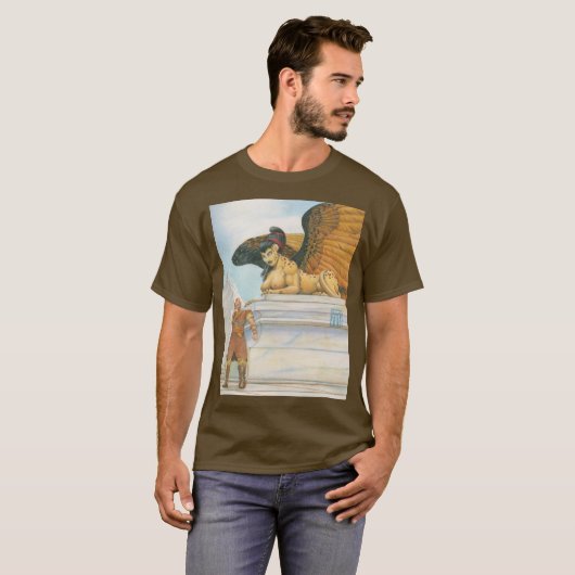 T-shirt Riddle Sphinx (Devant entier)