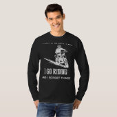 T-shirt Ride & Chuckle : Drôle d'équitation Slogan Tee - D (Devant entier)