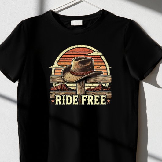 T-shirt "Ride Free."