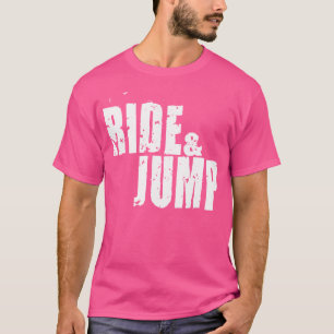 T-shirt Ride Jump Motocross Bmx garçons filles