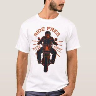 T-shirt Ride Like a Warrior : Le hameau de Biker