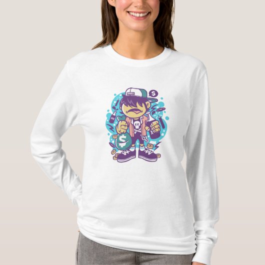 T-shirt Ride Monkey (Devant)