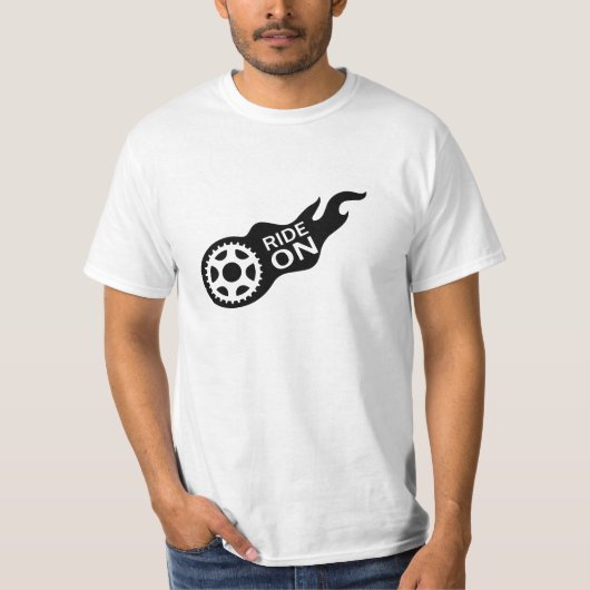 T-shirt Ride On Forever – Biker Mindset and Freedom Flow (Devant)