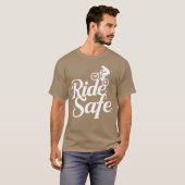 T-shirt RIDE SAFE friend (Devant entier)