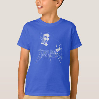 T-shirt Ride The Lightning Nikola Tesla
