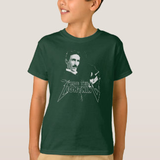 T-shirt Ride The Lightning Nikola Tesla