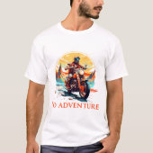 T-shirt Ride to Adventure (Devant)