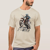T-shirt Ride Wild | Aldult (Devant)