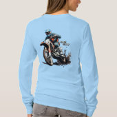 T-shirt Ride Wild | Manche longue pour femmes (Dos)