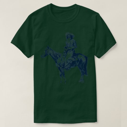 T-shirt Rider à cheval (Design devant)