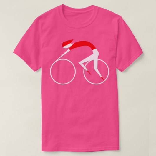 T-shirt Rider Maillot RojoRed Jersey (Design devant)