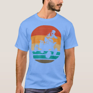 T-shirt Rider vintage Retro Quad Bike1406
