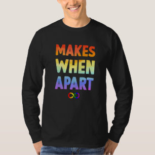 T-shirt Rien n'a de sens quand nous sommes séparés Coup d'
