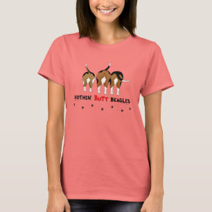 T-shirt Rien n'aboutent des beagles