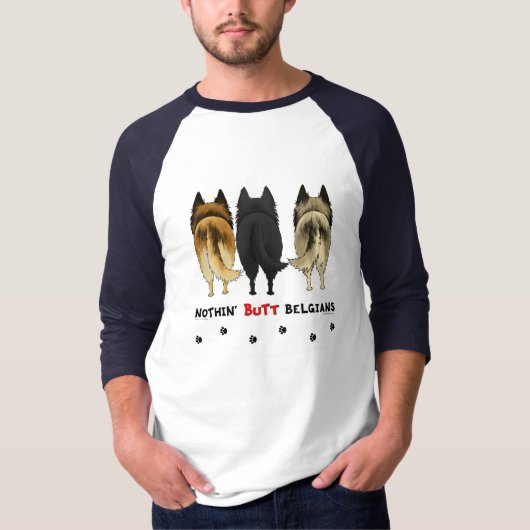 T-shirt Rien n'aboutent des Belges (Devant)