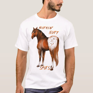 T-shirt Rien n'aboutent la chemise de taches