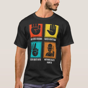 T-shirt Rien ne bat chasseur Cool Trapper Chasse aux anima