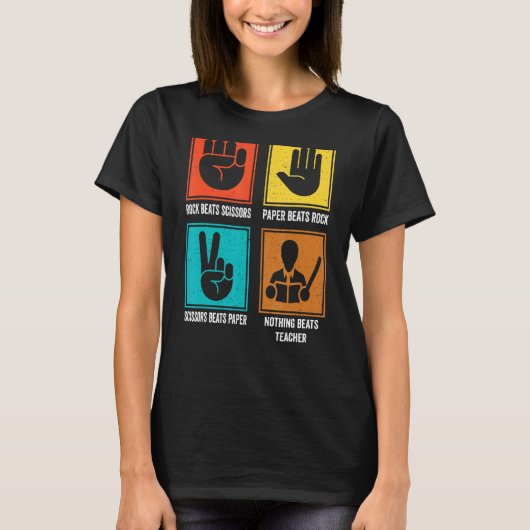 T-shirt Rien ne bat Enseignant Cool Enseignant Enseignant (Devant)