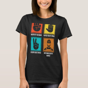 T-shirt Rien ne bat le géologue Miner Mineworker Rock Chas