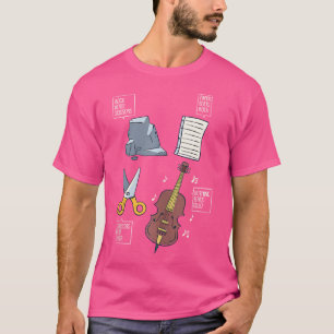 T-shirt Rien ne bat l'orchestre de violoncelles à Pierre F