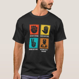 T-shirt Rien Ne Battre Thérapiste Psychique Respiratoire L