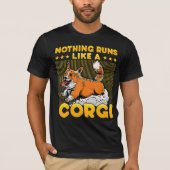 T-shirt Rien Ne Fonctionne Comme Un Corgi (Devant)