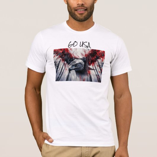 T-shirt Rien ne vole comme un aigle (Devant)