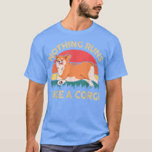 T-shirt Rien N'Est Drôle Comme Un Corgi Vintage Pembroke W