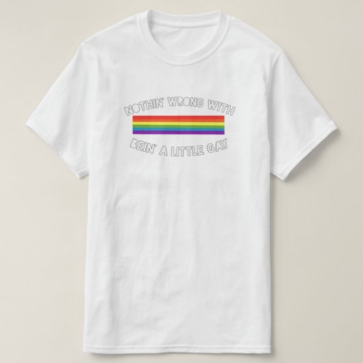 T-shirt Rien pièce en t fausse (Design devant)