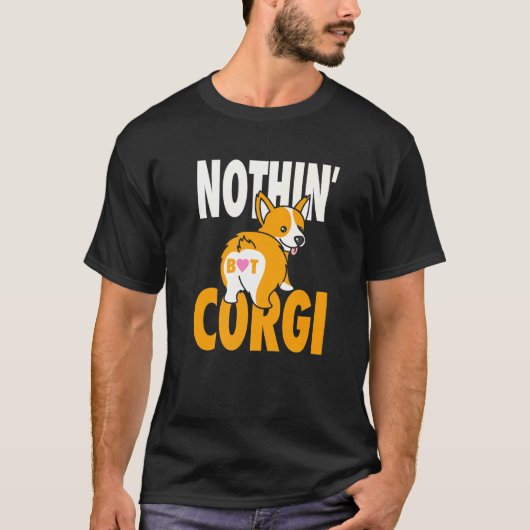 T-shirt Rien que Corgi Premium (Devant)
