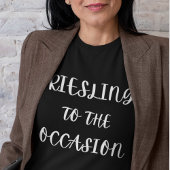 T-shirt Riesling à l'occasion