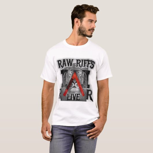 T-shirt Riffs crus PitDriver Live III (Devant entier)