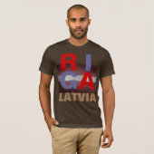 T-SHIRT RIGA LETTONIE (Devant entier)