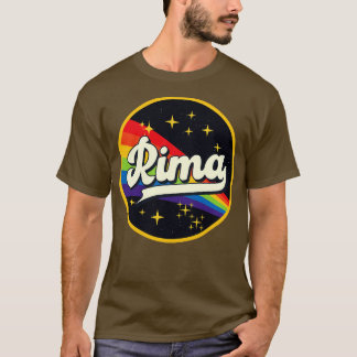T-shirt Rima Rainbow Dans L'Espace Style Vintage