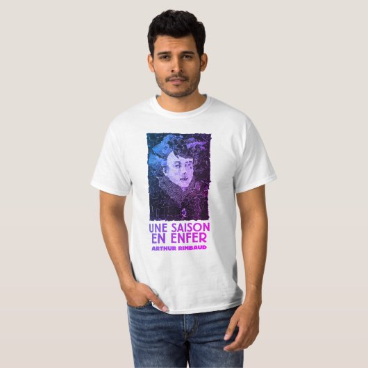 T-shirt Rimbaud (Devant entier)