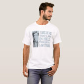 T-shirt Rimbaud dans la pièce en t d'enfer (Devant entier)