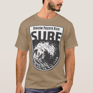 T-shirt Rincon Porto Rico Surf Souvenir Surf Cadeau