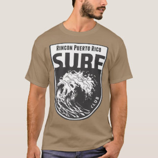 T-shirt Rincon Porto Rico Surf Souvenir Surf Cadeau