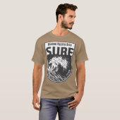T-shirt Rincon Porto Rico Surf Souvenir Surf Cadeau (Devant entier)